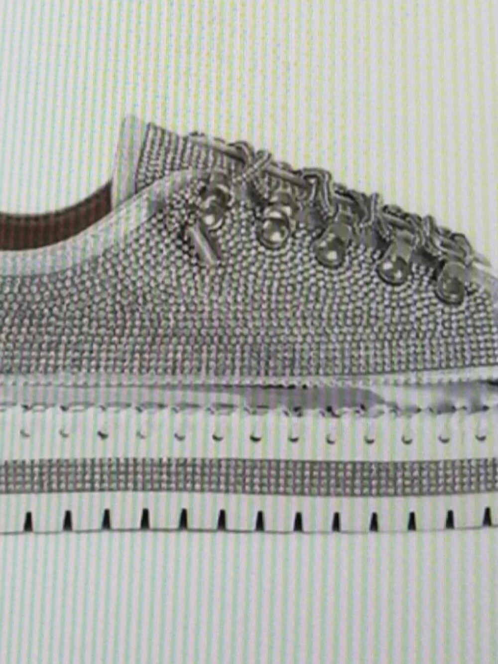 Azalea Wang Sparkle Sneaker - NEW w/ Box Size 6